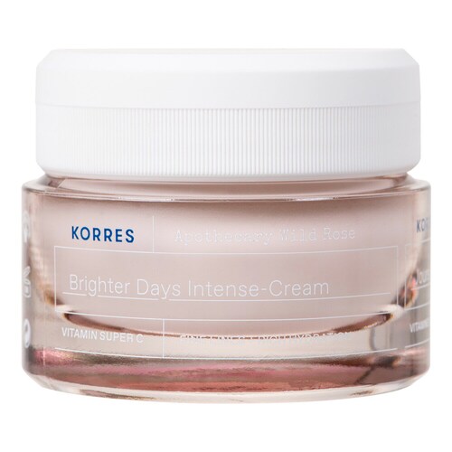 Korres - Apothecary Wild Rose - Rozjaśniający Krem Na Dzień Dla Skóry Suchej - 40 Ml - Dla Kobiet