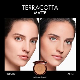 Terracotta Sculpting Powder Matte Finish - Matujący puder brązujący