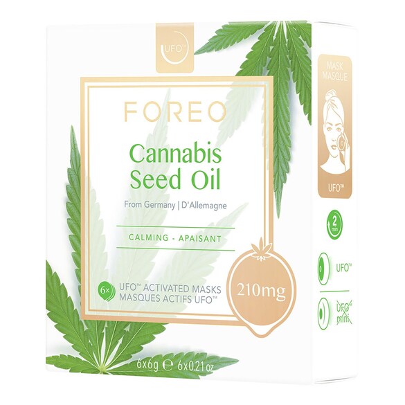 Cannabis Seed Oil - maseczka aktywowana UFO, FOREO
