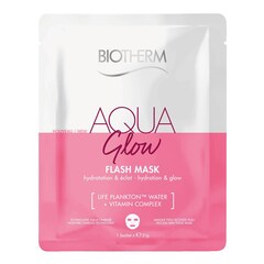 Aqua Super Mask Glow - Maska w Płachcie, BIOTHERM