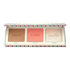 Cheery Cheeks - Zestaw świąteczny z różem, bronzerem i rozświetlaczem, BENEFIT COSMETICS