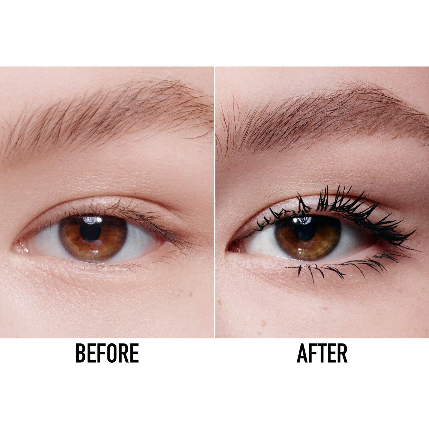 Dior pump n volume cheap mascara before and after