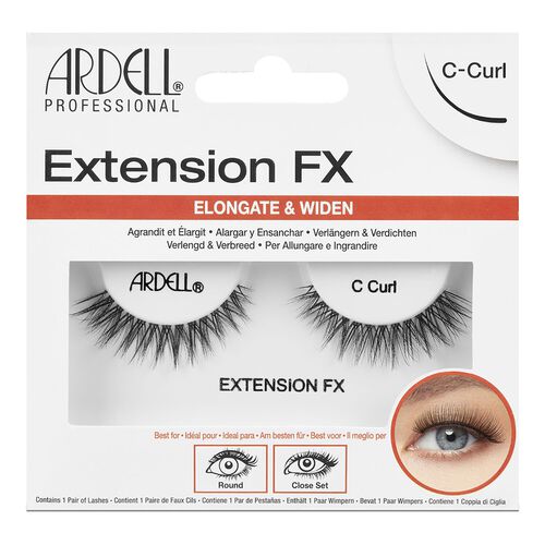 Extension FX Curl C - Rzęsy na pasku