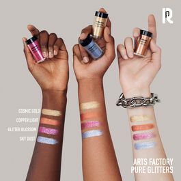 Pure Glitters - Wielofunkcyjny sypki puder z brokatem