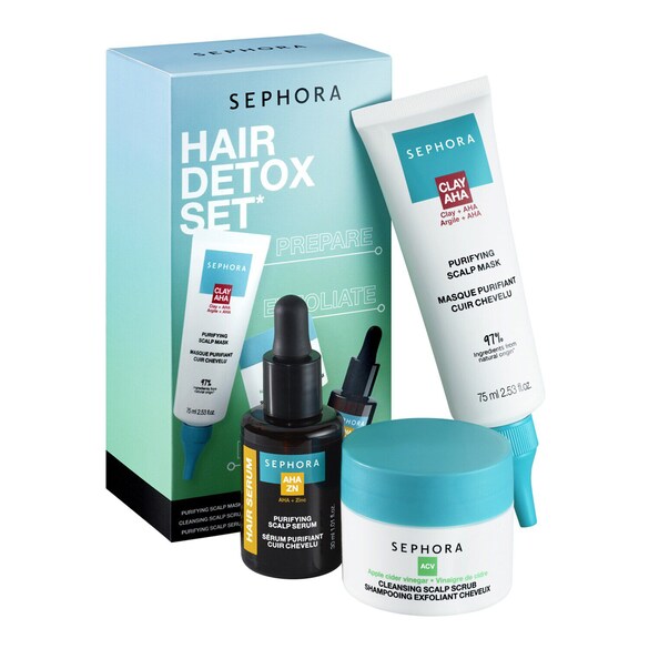 Zestaw oczyszczanie i detoks - Zestaw do pielęgnacji włosów, SEPHORA COLLECTION