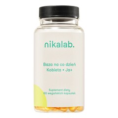 Baza na co dzień Kobieta, Ja+, 50+ lat - Suplement diety, NIKALAB