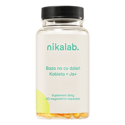 Nikalab - Baza Na Co Dzień Kobieta, Ja+, 50+ Lat - Suplement Diety - Everyday Base Ja+ - Dla Kobiet