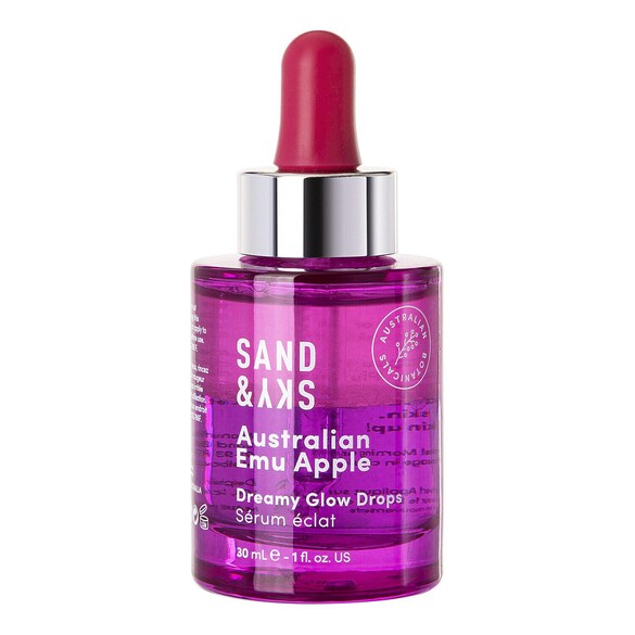 Australian Emu Apple Dreamy Glow Drops - Serum rozświetlające, SAND & SKY