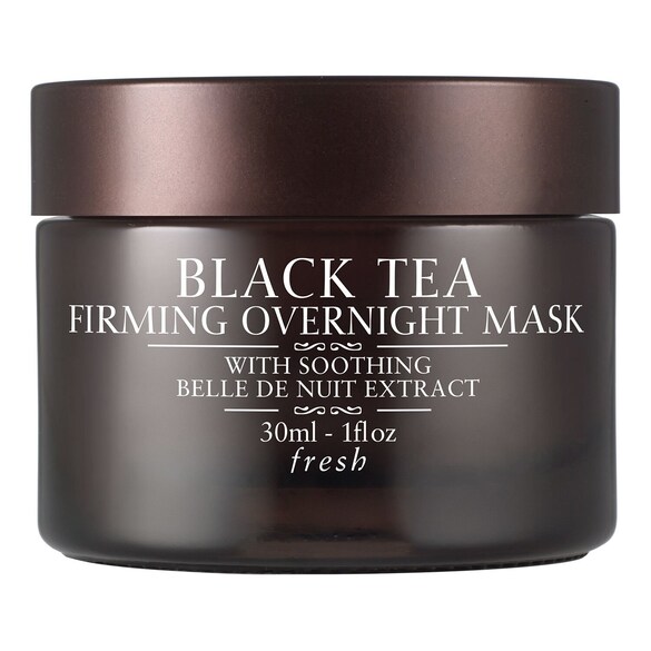 Black Tea Firming Overnight Mask - Regenerująca maska w formacie podróżnym, FRESH
