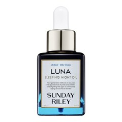 Luna Sleeping Night Oil - Olejek z retinolem, SUNDAY RILEY