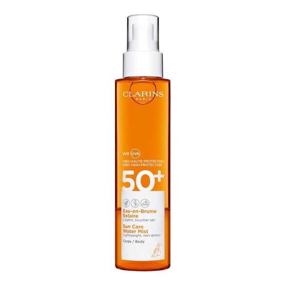 Mgiełka do ciała z ochroną przeciwsłoneczną SPF 50+, CLARINS