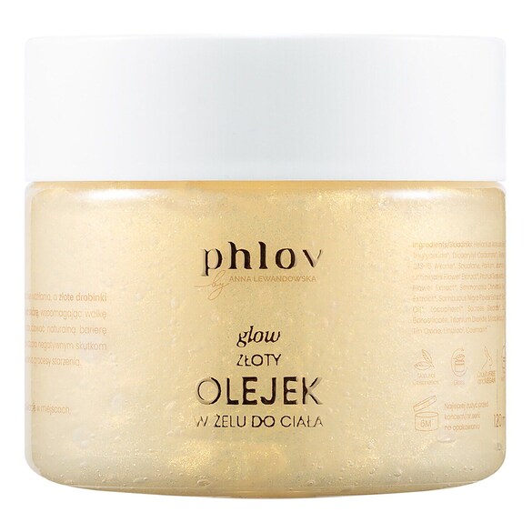 Glow - Złoty Olejek W Żelu, PHLOV