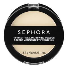 Puder matujący i utrwalający 12h – Trwały puder matujący (format podróżny), SEPHORA COLLECTION