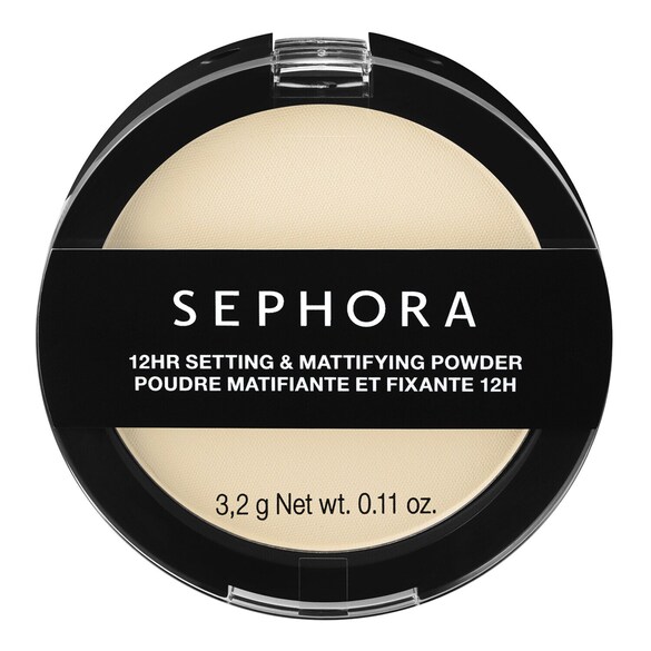 Puder matujący i utrwalający 12h – Trwały puder matujący (format podróżny), SEPHORA COLLECTION