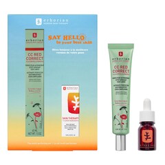 Kit CC Red Correct x Skin Therapy - Zestaw wielofunkcyjny, ERBORIAN
