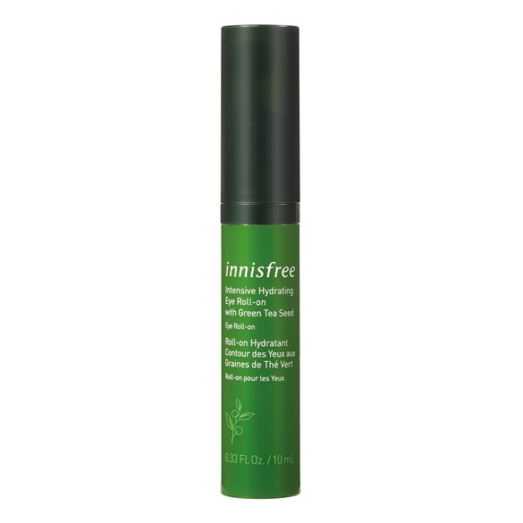 Nawilżające serum do konturu oczu roll-on - Nasiona zielonej herbaty, INNISFREE