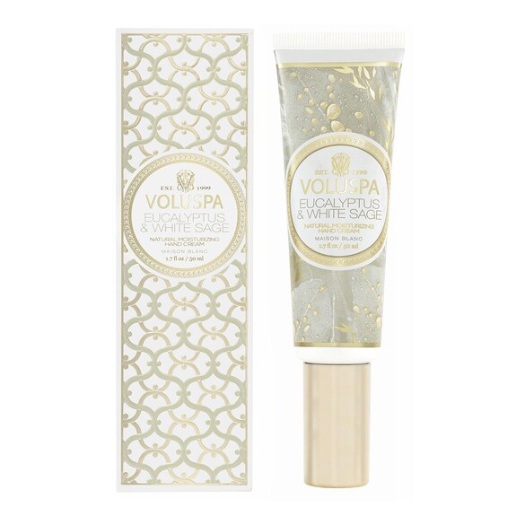 Maison Blanc Eucalyptus &White Sage Hand Cream - Krem Do Rąk, VOLUSPA