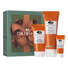 Brilliant Bests Ginzing™ - Trio rozświetlających produktów do pielęgnacji , ORIGINS