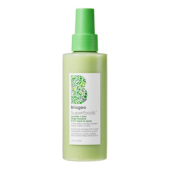 Superfoods 3-in1 Leave-In Spray - Spray do włosów 3 w 1, BRIOGEO