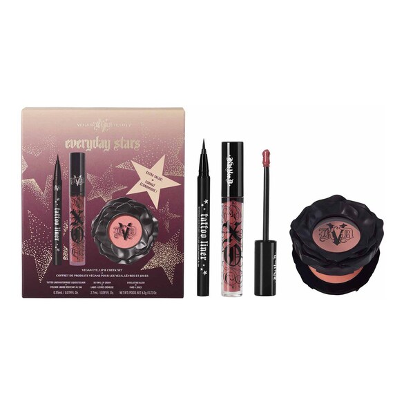 Everyday stars – Zestaw świąteczny do makijażu, KVD Beauty