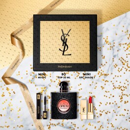 YSL Set for Her - Black Opium, mini maskara i mini pomadka