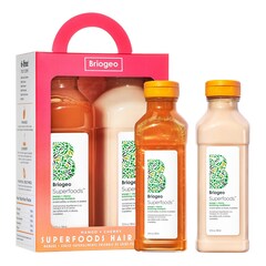 Superfoods — Zestaw do pielęgnacji włosów z mango i wiśnią, BRIOGEO