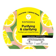 Maska z wyciągami z owoców i kwasem hialuronowym - Maska w płachcie na twarz, SEPHORA COLLECTION