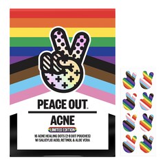 Pride Limited Edition - Plastry na trądzik z kwasem salicylowym, PEACE OUT SKINCARE