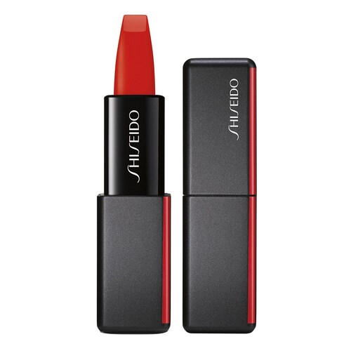Shiseido - Modernmatte Lipstick - Matowa Pomadka Do Ust - Flame - Dla Kobiet
