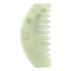 Grzebień Gua Sha z jadeitu - Grzebień do skóry głowy i karku, SEPHORA COLLECTION