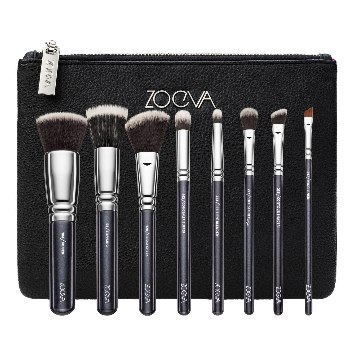 Vegan Brush Set Zestaw pędzli do twarzy i oczu i ZOEVA ≡ SEPHORA
