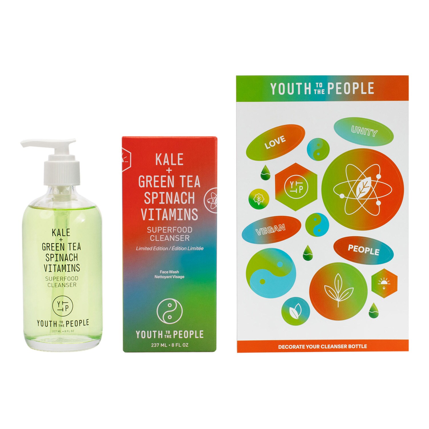 SUPERFOOD CLEANSER LIMITED EDITION Żel oczyszczający i YOUTH TO THE
