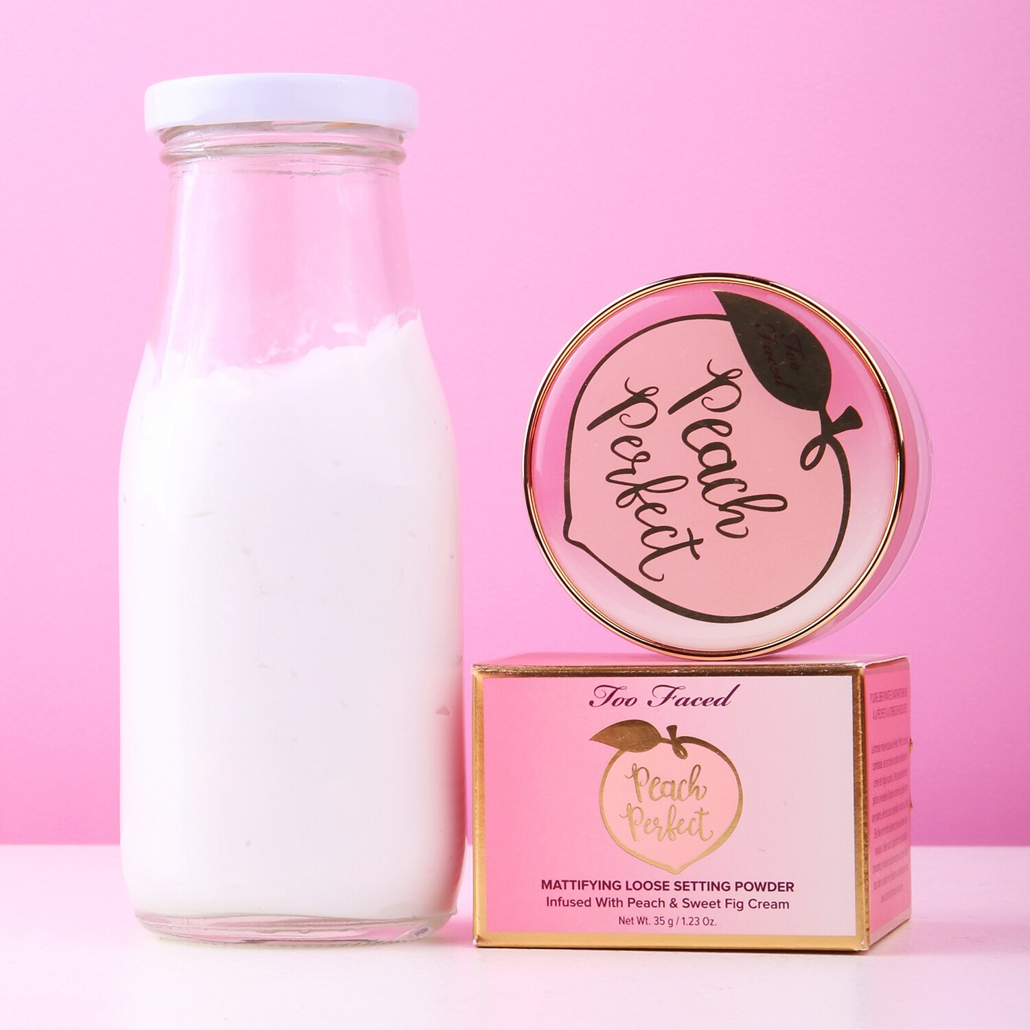 Too faced peach perfect setting powder travel size clearance