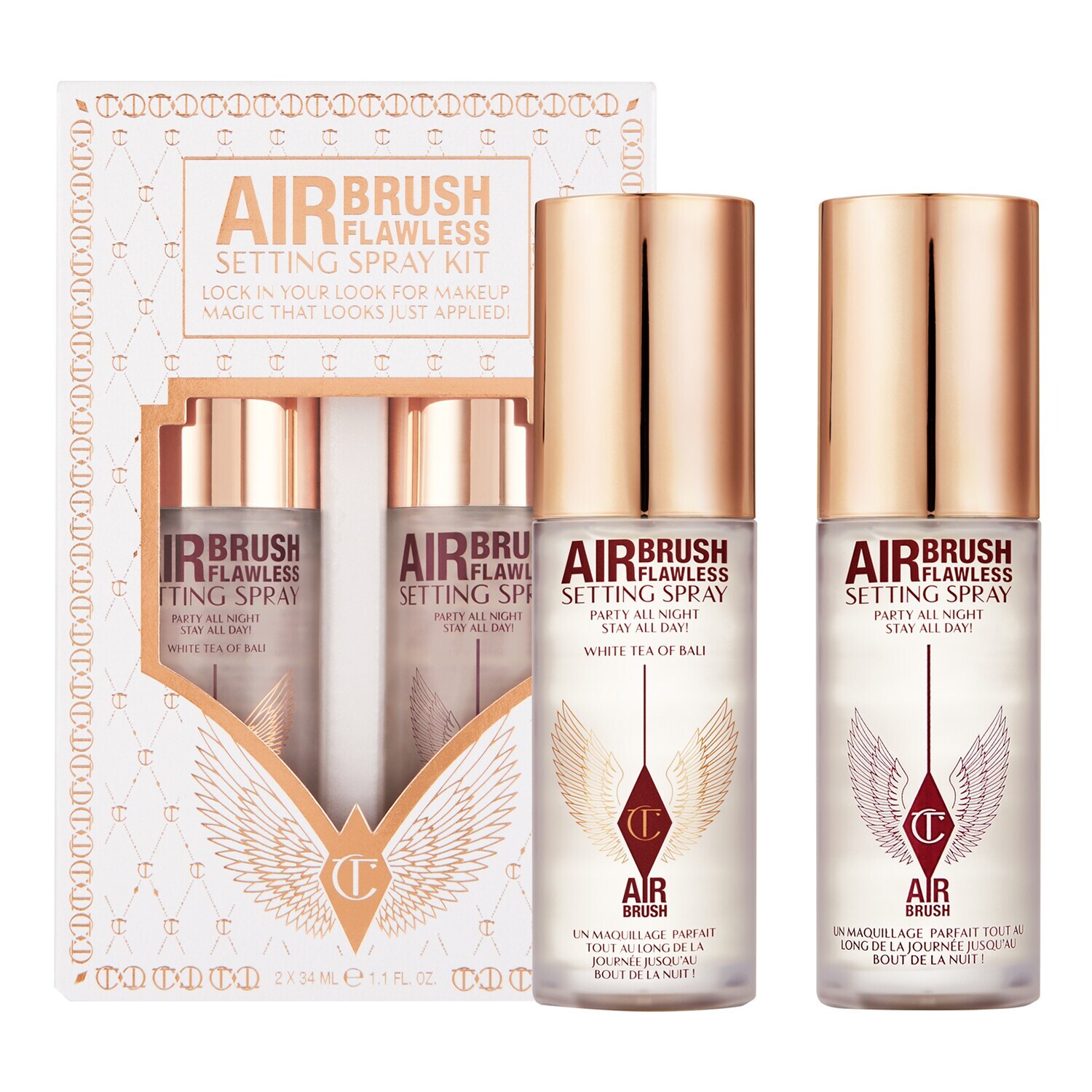 Airbrush Flawless Setting Spray Kit Spray utrwalający makijaż i