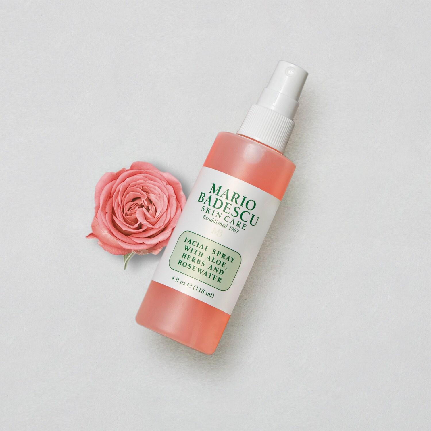 Facial Spray with Aloe, Herbs and Rosewater Mgiełka do twarzy i MARIO