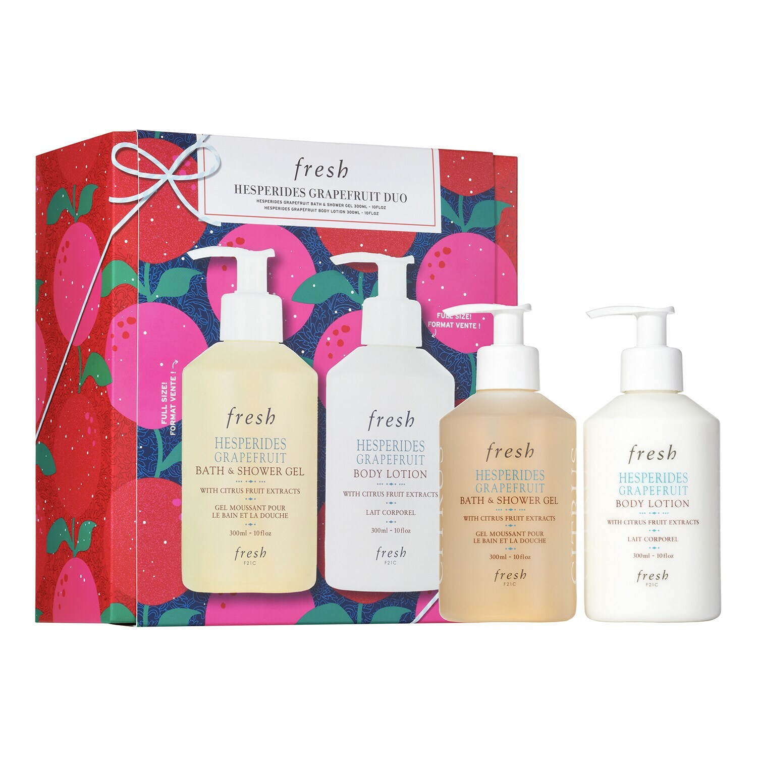 Hesperides Grapefruit Bodycare Set Zestaw do pielęgnacji ciała i