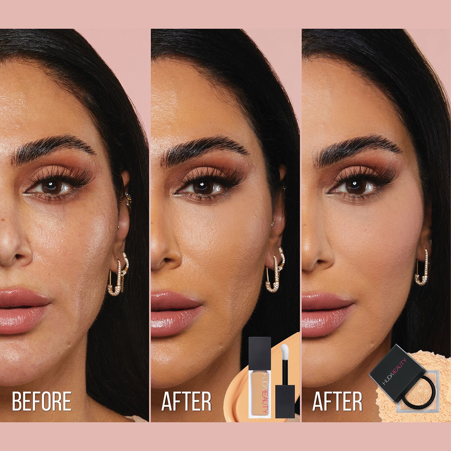 Baby Bake Puder sypki w formacie podróżnym i HUDA BEAUTY ≡ SEPHORA