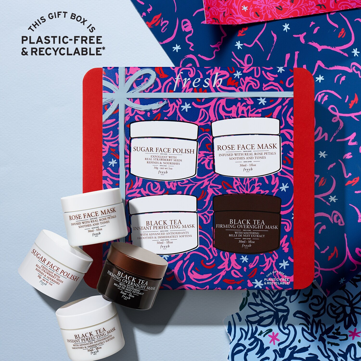 Best selling face masks Zestaw najpopularniejszych masek i FRESH ≡